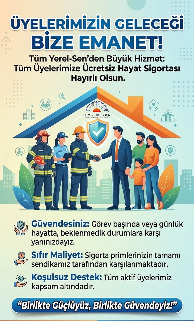 ÜYELERİMİZİN GELECEĞİ BİZE EMANET!